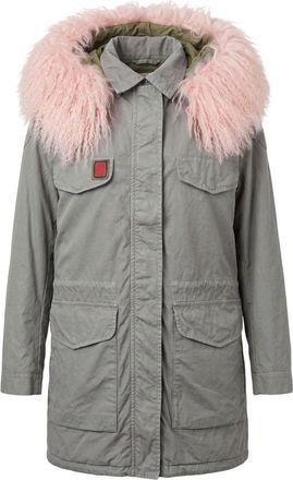 Mr & Mrs Italy pink Cotton Womens Womens Jacket