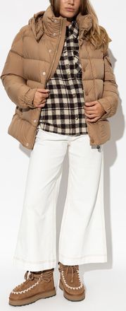 Moncler Maya 70 Down Jacket, Womens, Brown