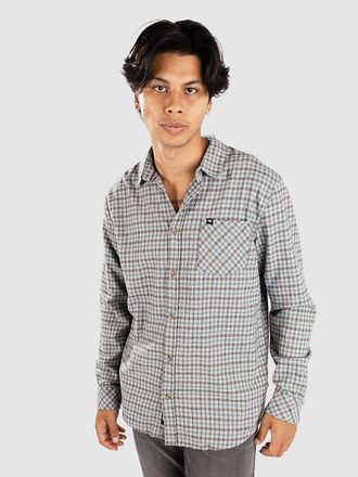 Rip Curl Classic Surf Checked In Flanne Hemd blau