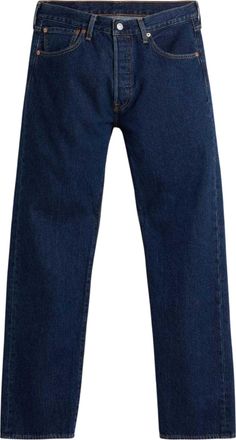 Levi's Mannen 501 93 Straight Leg Jeans (Blauw)