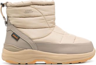 Suicoke Eva padded boots - unisex - Other fibres - 7 - Neutrals