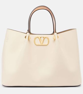Valentino Garavani VLogo Medium leather tote bag