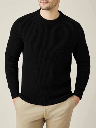 Zanone crew-neck knit sweater - men - Polyamide/Virgin Wool