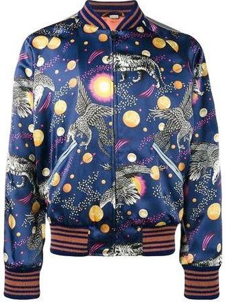 Gucci Space Animals print bomber jacket Size M