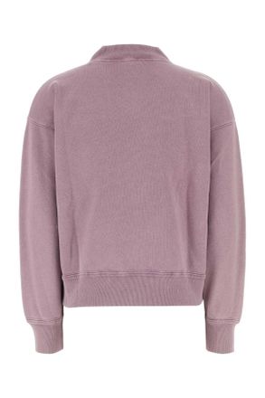 Isabel Marant Womens Moby Sweatshirt Purple Cotton Polyester Sweater