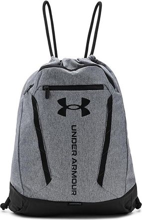 Under Armour Hustle Sackpack Backpack Bags Castlerock/Black/Black, Polyester/Polyurethane