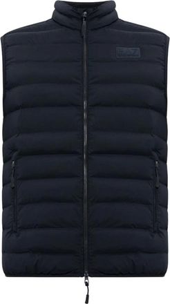 Emporio Armani Gilet trapuntato imbottito - - Jackets - Uomo - Blu - S