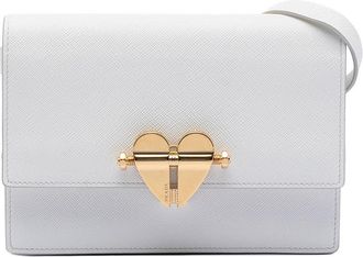 Prada Pre-owned Prada Saffiano Heart Lock Crossbody Ladies 2EKN0VRFFSXQFTUQ