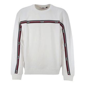 GCDS Sweatshirts, male, White, Size: XS Logo Sweatshirt