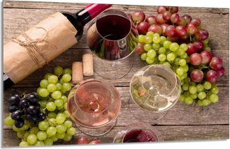 OEM Placa Protectora De Vidrio Para Estufa 80x52 Vino