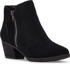 Blondo Victoria Waterproof Bootie in Black Suede at Nordstrom Rack, Size 5.5