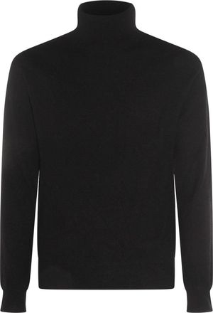 Malo Sweaters Blacks And Greys-Uomo