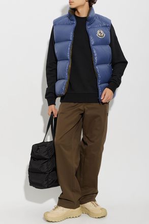 Moncler Sweatshirt With Patch, Mens, Black