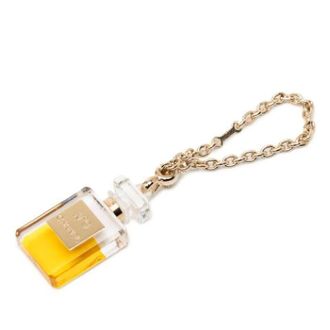 Chanel Pre-owned Accessories, female, Yellow, Size: ONE SIZE Pre-owned Resin Bag Charm