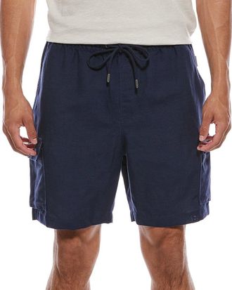 Onia Air Linen-Blend Pull-On Cargo Short