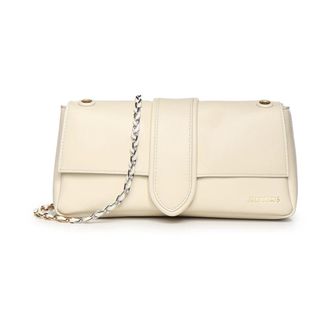 Jacquemus Cross Body Bags, female, Beige, Size: ONE SIZE Le Bambino Cha&icirc;ne