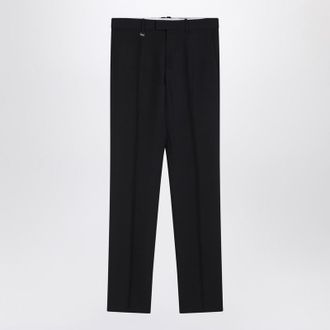 Burberry Classic Navy Blend Trousers