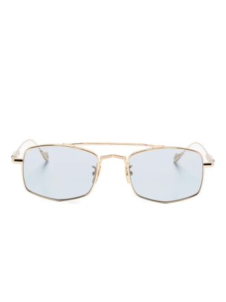 Cutler and Gross x TGF Occhiali da sole rettangolari Bowie - Oro