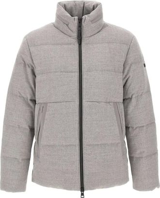 Duno quilted down jacket - Grey