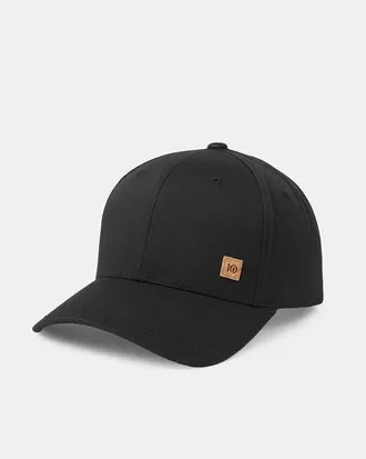 tentree Cork Icon Elevation Hat in Meteorite Black at Nordstrom