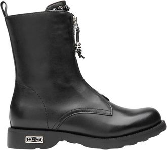 Cult Zeppelin 4600 - Dames - Enkellaarsjes - Zwart - 41 EU - Wol - Schoenen