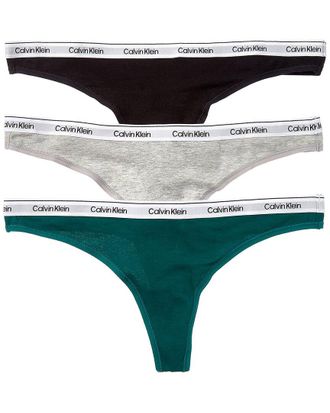 Calvin Klein 3Pk Modern Logo Thong
