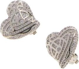 Vivienne Westwood Evangeline Earrings - - Accessories - Donna - Grigio - ONE SIZE