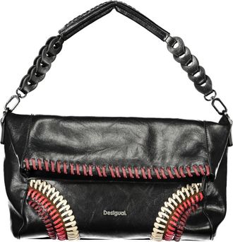 Desigual Sonique Loverty Bag - Dames - Schoudertassen - Zwart - ONE Size - Polyester - Tassen