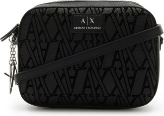 A|X Armani Exchange Tassen, Dames, Zwart, ONE Size, Zwarte Crossbody Tas