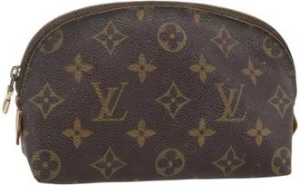 Louis Vuitton Pre-owned Canvas Mini Bag - Dames - Vintage Mini Tas - Bruin - ONE Size - Vintage