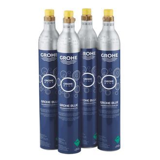 GROHE Azul - Cilindro De Co2 425 G - 4 Piezas (40422000) - Grohe