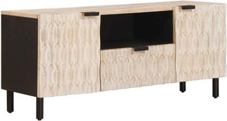 vidaXL Mueble De Tv Con Caj&oacute;n Acabado De Lavado 105 X 33 X 46 Cm Vidaxl