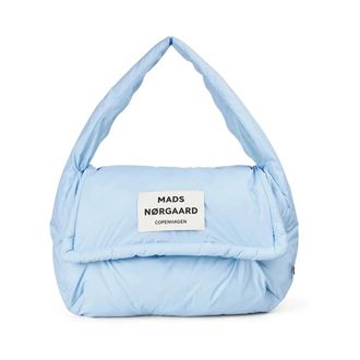 Mads Norgaard Tassen, Dames, Blauw, ONE Size, Polyester, Light Ripstop Pillow Bomb Bag