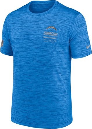 Nike Los Angeles Chargers Sideline Team Issue Velocity Nike Mens Dri-FIT NFL T-Shirt in Blue | 02ER48Y97-7VD