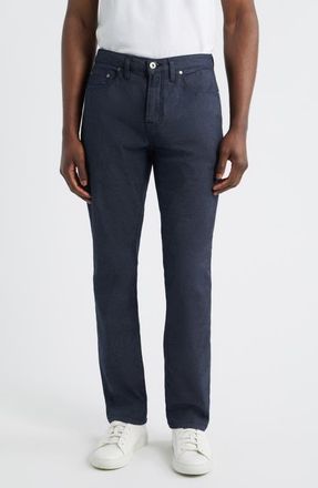 Johnnie-O Atlas Garment Dye Stretch Chinos in Dark Navy at Nordstrom, Size 34 X 32