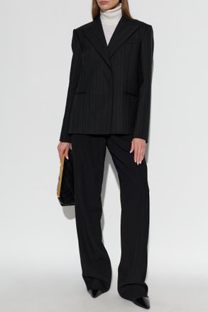 Sportmax Palmas Blazer, Womens, Navy Blue