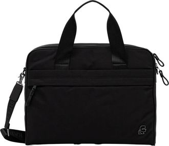Karl Lagerfeld Weekend Bags - Heren - Laptoptassen - Zwart - ONE Size - Leer - Tassen