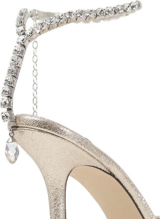 Jimmy Choo London Saeda 100 DQM Heel - Gold