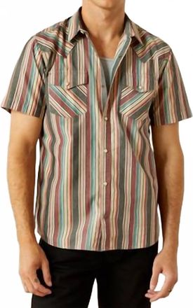 Ariat Haven Retro Fit Short Sleeve Shirt In Black