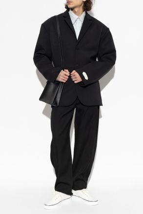 Jacquemus Gardian Blazer, Mens, Black