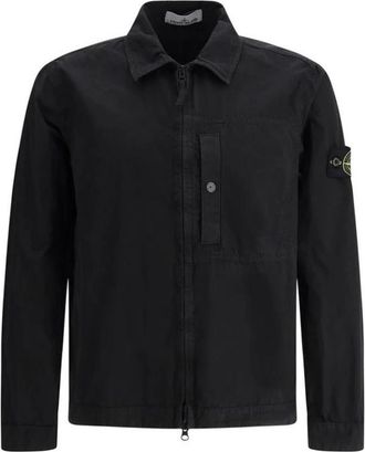 Stone Island Hombre, Chaquetas, Negro, Talla: S