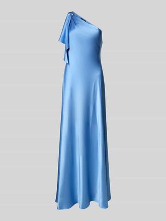 Lauren Ralph Lauren Abendkleid mit One-Shoulder-Tr&auml;ger Modell ELZIRA in Hellblau, Gr&ouml;&szlig;e 34