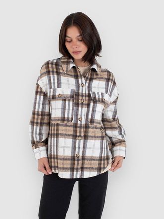 Hurley Hurley Brave Flannel Jacke taupe