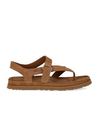 UGG SANDALO GOLDENGAZE TOE POST CHESTNUT UGG