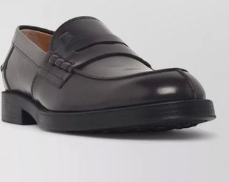 Tod's leather monk shoes