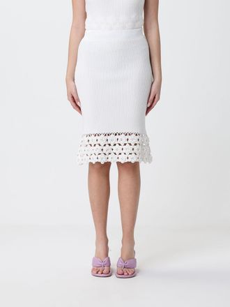 Ganni Gonna midi Ganni in cotone organico