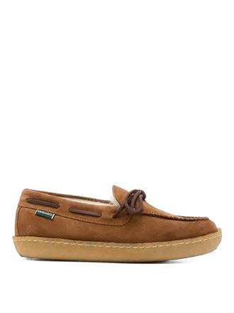 Sebago Colton Suede Loafers with Faux Fur Lining