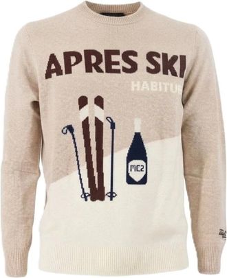 MC2 Saint Barth Maglione girocollo Heron - - Knitwear - Uomo - Marrone - XL