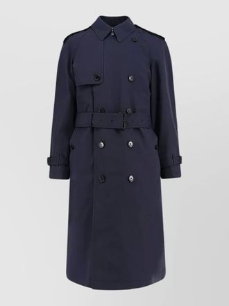 Burberry highbury cotton blend trench coat