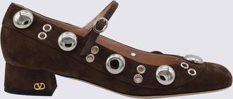 Valentino Garavani With Heel Marrone-Donna
